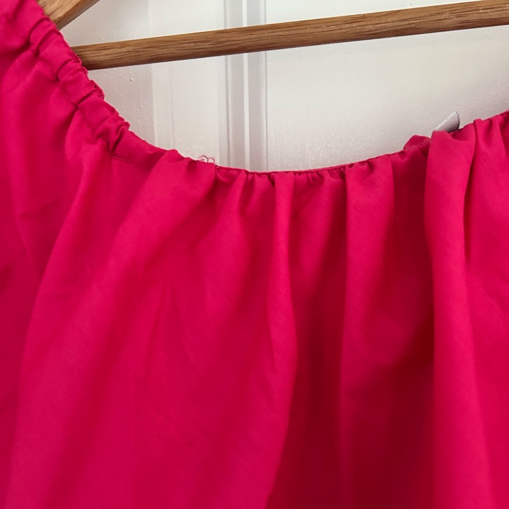 Andre Tan Designer Women's small high low elegant flowy feminine pink dress nwot - Picture 10 of 16